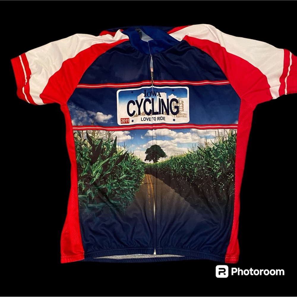 Men’s Iowa cycling jersey 3x